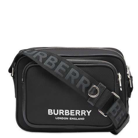 burberry black nylon shoulder bag|Burberry adjustable shoulder bags.